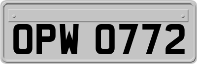 OPW0772