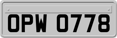 OPW0778