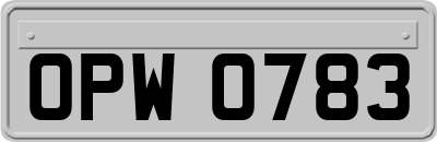 OPW0783