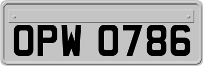 OPW0786