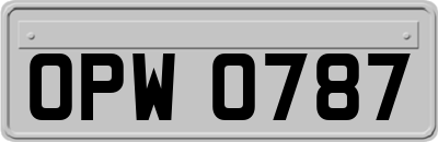 OPW0787
