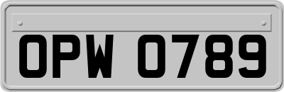 OPW0789