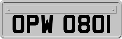 OPW0801