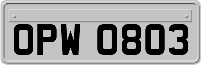 OPW0803