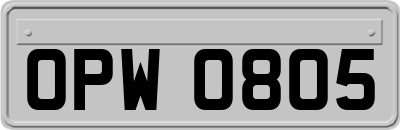 OPW0805