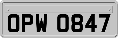 OPW0847