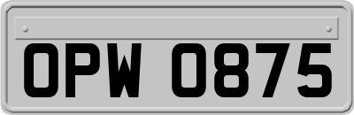 OPW0875