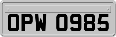 OPW0985