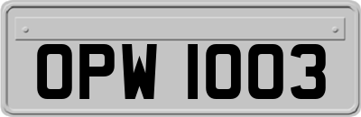 OPW1003