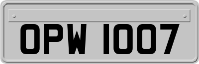 OPW1007