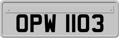 OPW1103