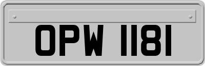 OPW1181