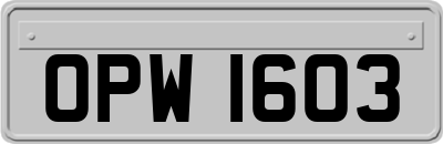 OPW1603