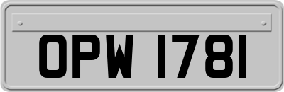 OPW1781