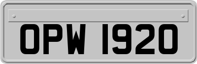 OPW1920