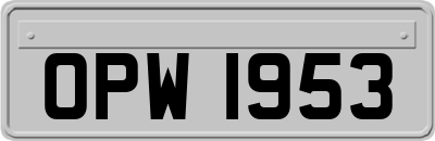OPW1953