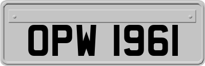 OPW1961