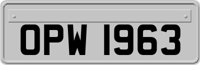 OPW1963