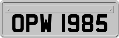 OPW1985