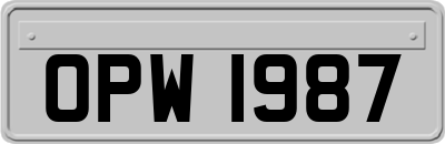 OPW1987