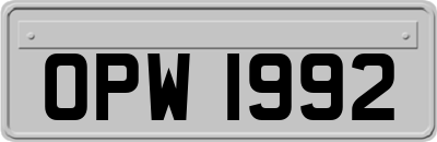 OPW1992