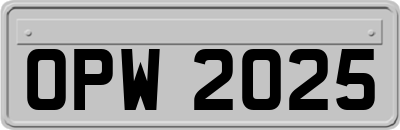 OPW2025