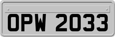 OPW2033