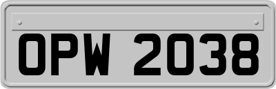 OPW2038