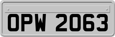 OPW2063