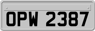 OPW2387