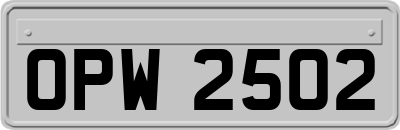 OPW2502