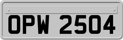 OPW2504