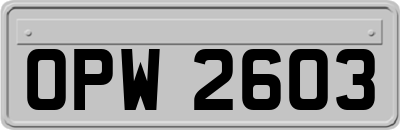 OPW2603