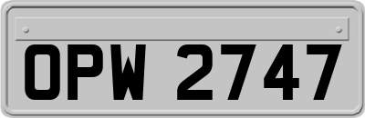 OPW2747