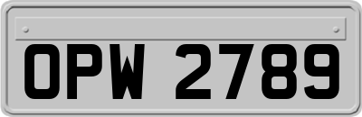 OPW2789