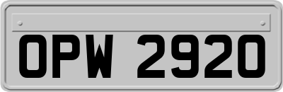 OPW2920