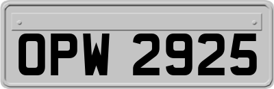 OPW2925