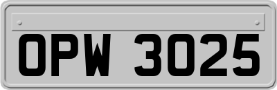 OPW3025