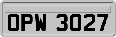 OPW3027