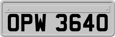 OPW3640
