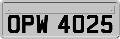 OPW4025