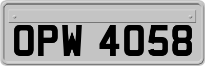 OPW4058