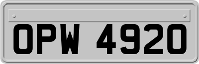 OPW4920