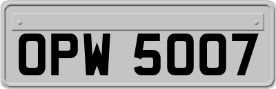 OPW5007