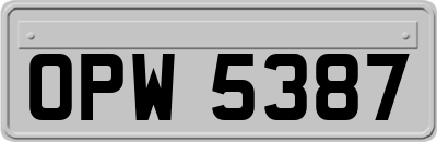 OPW5387