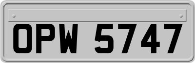 OPW5747