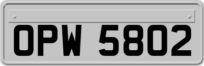OPW5802