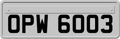 OPW6003