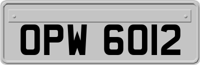 OPW6012