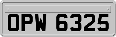 OPW6325
